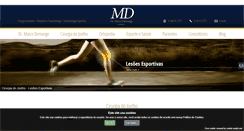 Desktop Screenshot of cirurgiadojoelho.com